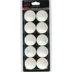 Double Fish Bordtennisudstyr-40+0-star Bordtennisbolde, 10 stk