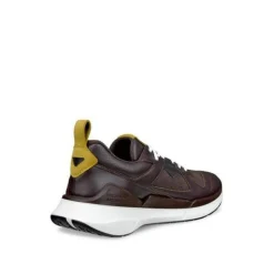 Ecco Vinterfodtøj|Fritidssko-Biom 2.2 Læder Gore-Tex Herresko Mocha / Olive oil