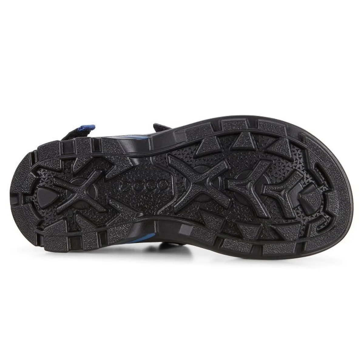 Ecco Sandaler-Biom Raft Børnesandal Black / Blue Sporty sandal i et smart design fra Ecco. Ecco Biom Raft sandal er lavet så den er utrolig let, og giver rigtig god støtte med dens ydersål lavet af PU. Der er tre velcro remme i sandalen, så man tilpasse den lige efter fodens form. En sandal med mange gode detaljer, bl.a.:- Tre justerbar velcro remme - Lavet af letvægts materialer - Ikke noget læder, så man kan gå på stranden med den- Natural Biom Motion teknologi anvendt- Ydersål i slidstærkt materiale Detaljer