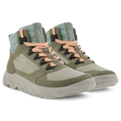Ecco Vinterfodtøj|Vinterfodtøj-MX Mid WP Damestøvle  Sage / Sage / Ice Flower