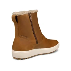 Ecco Vinterfodtøj|Vinterfodtøj-Soft 7 Tred Vandtæt Damestøvle  Camel
