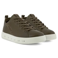 Ecco Vinterfodtøj|Fritidssko-Street 720 Læder og Gore-Tex Sneakers Herre, tarmac