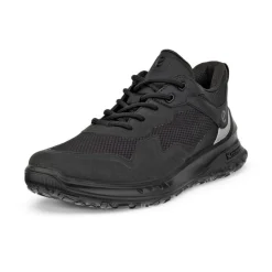 Ecco Fodtøj|Vandresko-ULT-TRN Low Gore-Tex Damesko Black / Silver Metallic