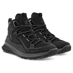 Ecco Vandrestøvler|Fodtøj-ULT-TRN Mid Waterproof Damestøvle  Black / Black / Black