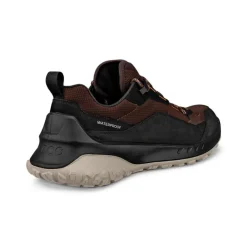 Ecco Fodtøj|Vandresko-ULT-TRN Waterproof Herresko Black / Mocha