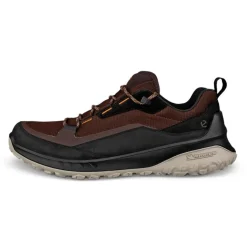 Ecco Fodtøj|Vandresko-ULT-TRN Waterproof Herresko Black / Mocha