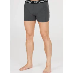 Endurance Vintertøj-Burke Boxer Shorts Herre - 3 pack 1011 Grey Melange