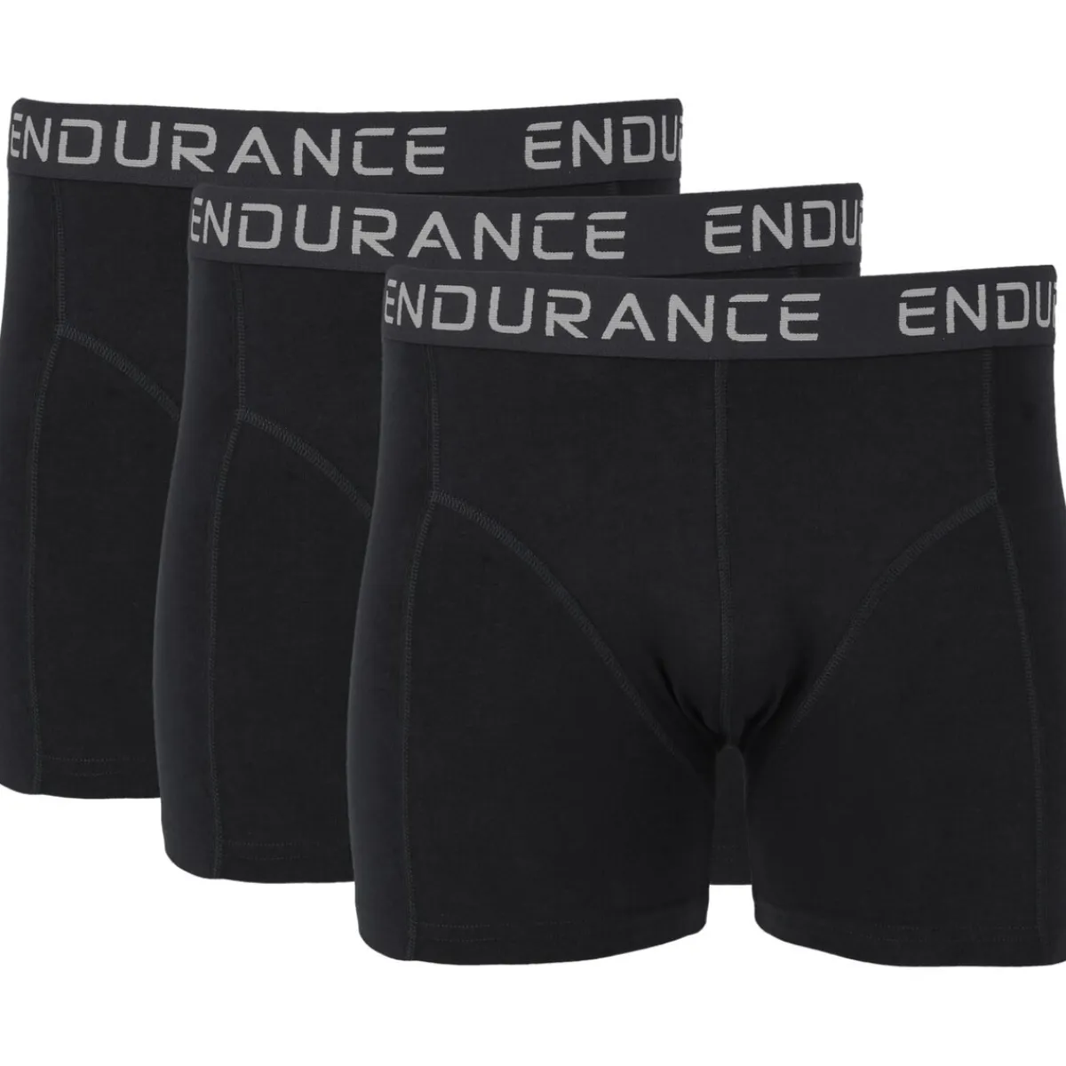 Endurance Vintertøj-Burke Boxer Shorts Herre - 3 pack 1001A Black