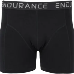 Endurance Vintertøj-Burke Boxer Shorts Herre - 3 pack  1001A Black