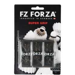 FZ Forza Badmintonudstyr-Super Grip 3-pak  Sort