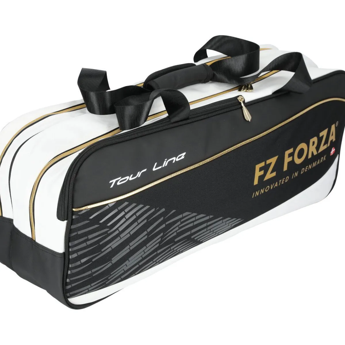 FZ Forza Badmintonudstyr-Tour Line Square Badmintontaske 0145 Black / White