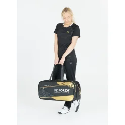 FZ Forza Badmintonudstyr-Tour Line Square Badmintontaske  2031 Black / Gold
