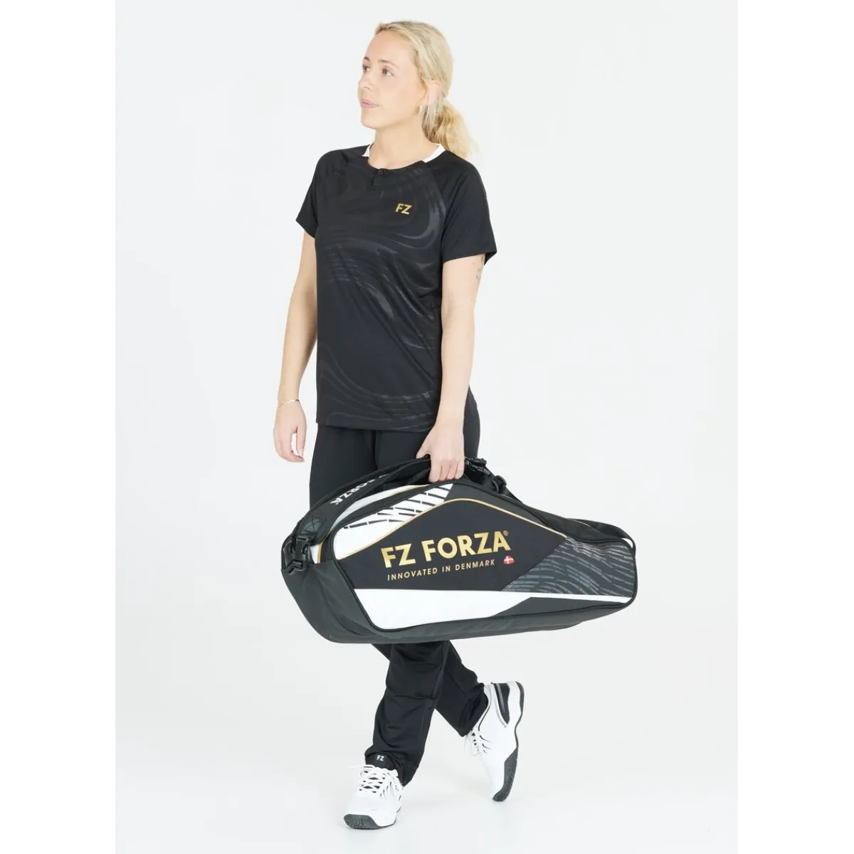 FZ Forza Badmintonudstyr-Tour Line x6 Badmintontaske 0145 Black / White