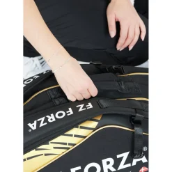 FZ Forza Badmintonudstyr-Tour Line x6 Badmintontaske  2031 Black / Gold