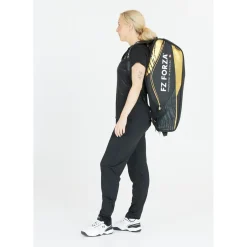 FZ Forza Badmintonudstyr-Tour Line x6 Badmintontaske  2031 Black / Gold
