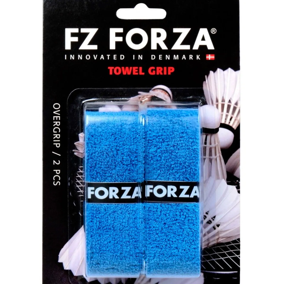 FZ Forza Padeludstyr|Tennisudstyr-Towel Grip 2-pack, blå