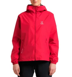 Haglöfs Regntøj|Regntøj-Haglófs Betula GTX Regnjakke Dame, scarlet red  Scarlet Red