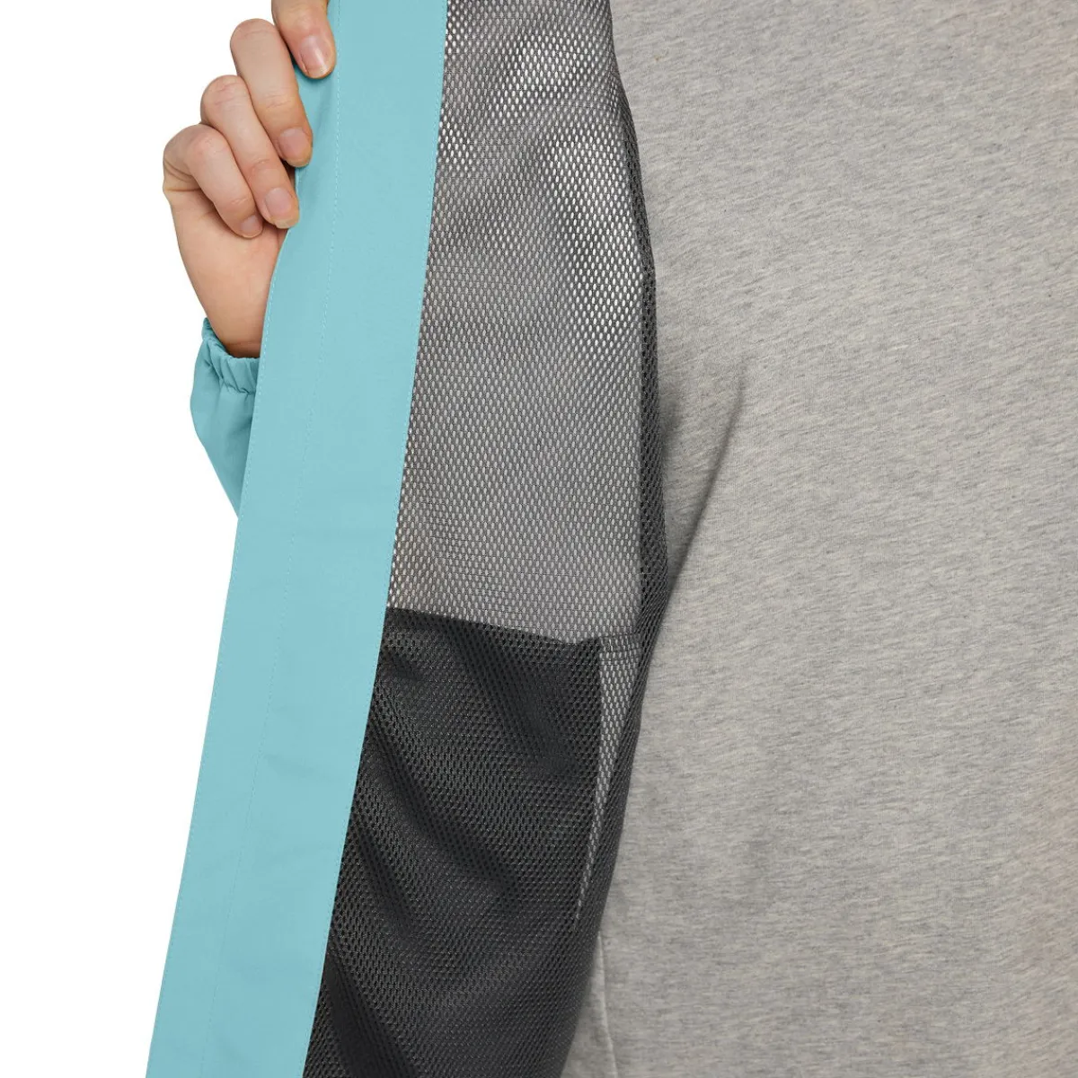 Haglöfs Regntøj|Regntøj-Buteo Regnjakke Dame, frost blue