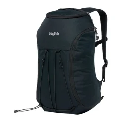 Haglöfs Rygsække|Udstyr-Corker Medium - True Black True BlackVægt: 678 gramVolumen: 18 literMål LxDxB: 43 x 28 x 19En innovativt designet og karakteristisk dagtursrygsæk i høj kvalitet til unge eventyrere. Fremstillet af genanvendte, beskyttende stoffer. Indholdet i Corker er let at komme til via en smart, stor åbning i siden, der giver god adgang til - og et let overblik over - alt, hvad der er pakket ned i den. Robust opbygning, der forhindrer rygsækken i at falde sammen.Specifikationer:- 100% genanvendt hovedbestanddel, vejrbestandigt og meget holdbart stof- Stor åbning i siderummet, der giver god adgang og overblik over indholdet- En mindre lynlåslomme inde i hovedrummet- Box-facon: forhindrer rygsækken i at falde sammen- Navn og adresselabel trykt indvendigt i rygsækken- En strækbar sidelomme, der kan udvides, til vandflaske eller ekstra udstyr- Anatomisk formede skulderremme Brystrem med brudsikkert sikkerhedsspænde- Ekstern strop for lettere adgang til ting såsom tøj- Reflekslogo for god synlighed- Store lynlåsstrop, der er lette at få fat i- Håndtag i toppen, der er let at gribe fat i- Overfladerne er imprægneret med DWR uden fluorocarbon: hjælper med at holde vand og smuds borteDetaljer