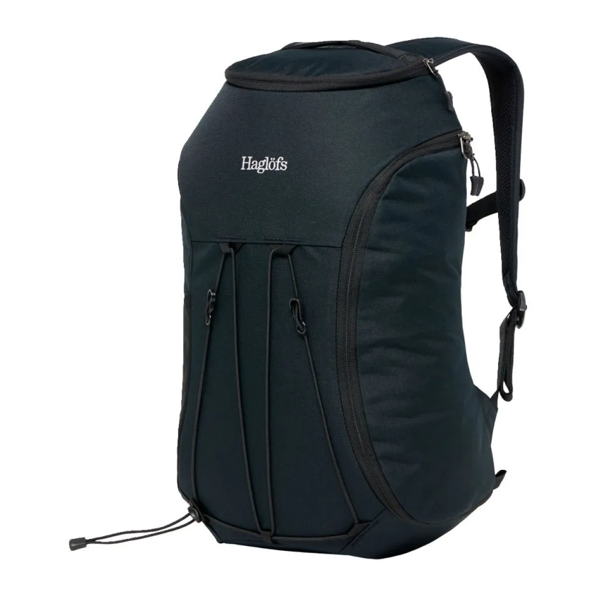 Haglöfs Rygsække|Udstyr-Corker Medium - True Black True BlackVægt: 678 gramVolumen: 18 literMål LxDxB: 43 x 28 x 19En innovativt designet og karakteristisk dagtursrygsæk i høj kvalitet til unge eventyrere. Fremstillet af genanvendte, beskyttende stoffer. Indholdet i Corker er let at komme til via en smart, stor åbning i siden, der giver god adgang til - og et let overblik over - alt, hvad der er pakket ned i den. Robust opbygning, der forhindrer rygsækken i at falde sammen.Specifikationer:- 100% genanvendt hovedbestanddel, vejrbestandigt og meget holdbart stof- Stor åbning i siderummet, der giver god adgang og overblik over indholdet- En mindre lynlåslomme inde i hovedrummet- Box-facon: forhindrer rygsækken i at falde sammen- Navn og adresselabel trykt indvendigt i rygsækken- En strækbar sidelomme, der kan udvides, til vandflaske eller ekstra udstyr- Anatomisk formede skulderremme Brystrem med brudsikkert sikkerhedsspænde- Ekstern strop for lettere adgang til ting såsom tøj- Reflekslogo for god synlighed- Store lynlåsstrop, der er lette at få fat i- Håndtag i toppen, der er let at gribe fat i- Overfladerne er imprægneret med DWR uden fluorocarbon: hjælper med at holde vand og smuds borteDetaljer