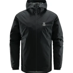 Haglöfs Beklædning|Outdoortøj-Eldstad 3-in-1 Mimic Gore-Tex Jakke Herre  True Black