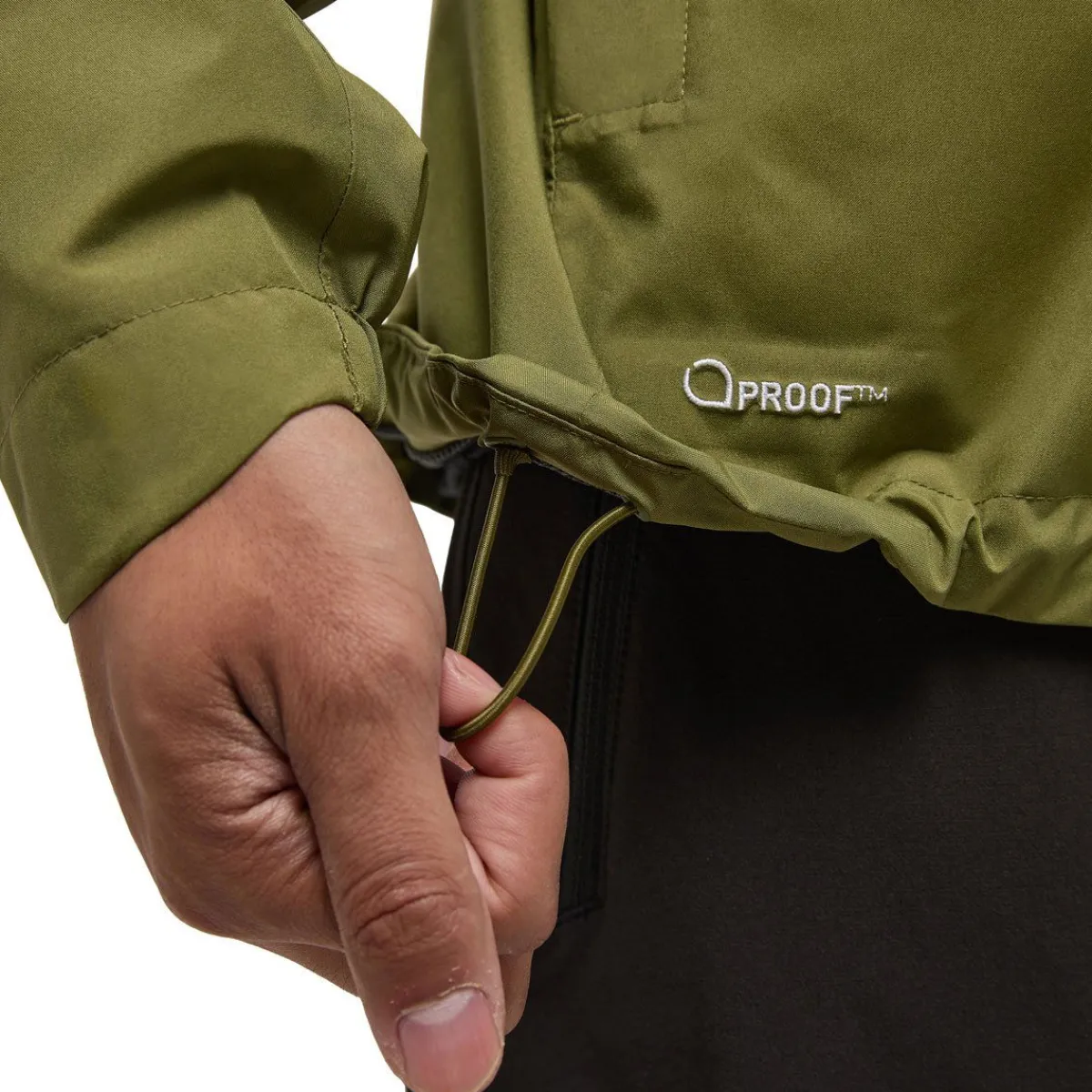 Haglöfs Regntøj|Regntøj-Korp Proof Regnjakke Herre, olive green Olive Green