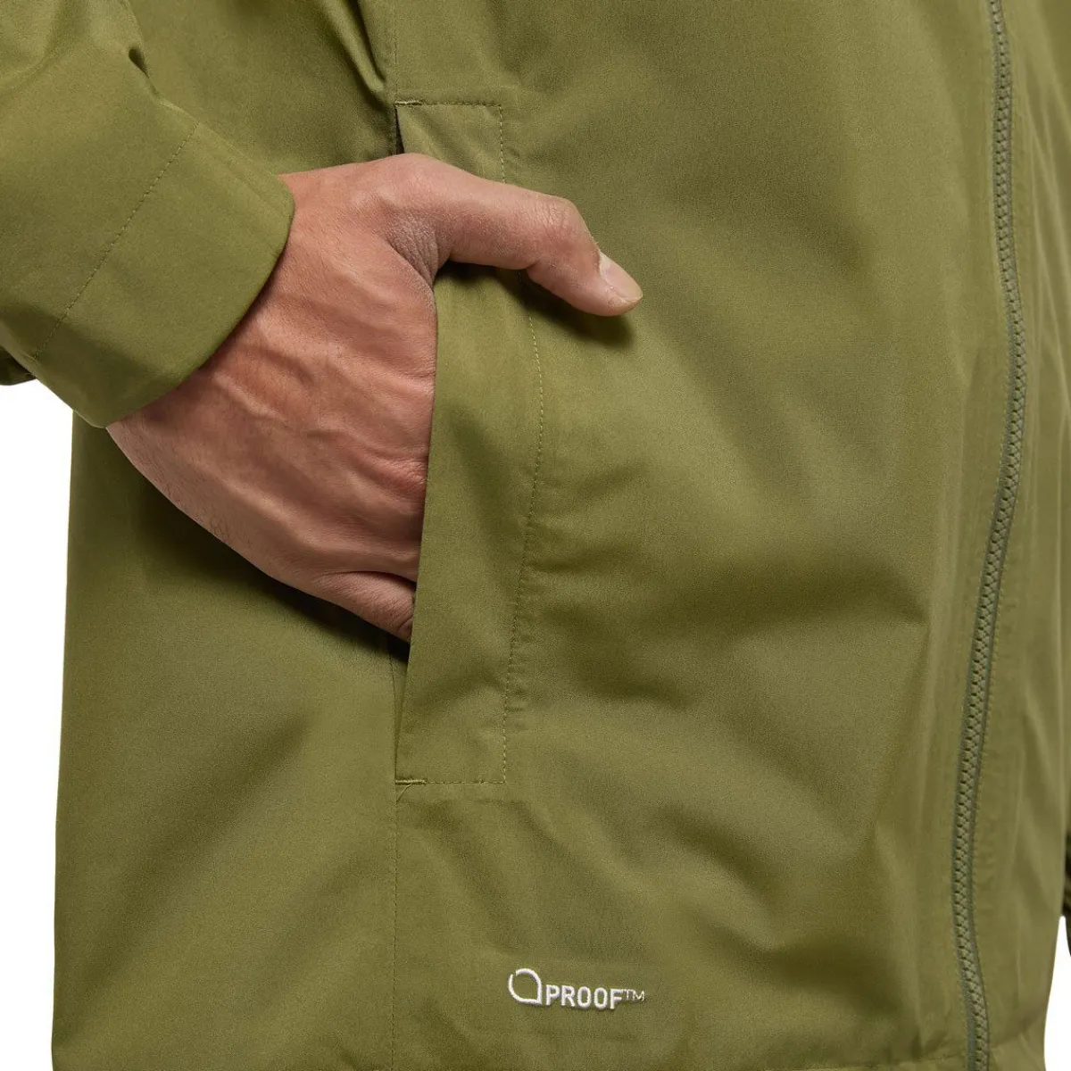 Haglöfs Regntøj|Regntøj-Korp Proof Regnjakke Herre, olive green Olive Green