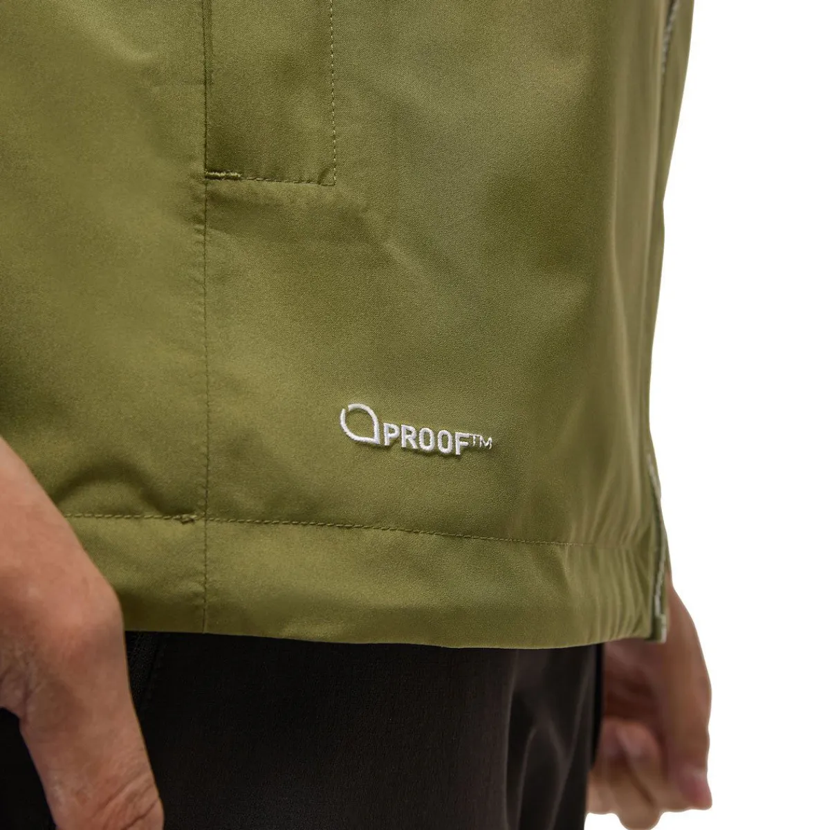 Haglöfs Regntøj|Regntøj-Korp Proof Regnjakke Herre, olive green Olive Green