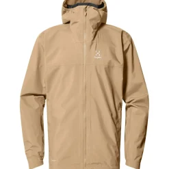 Haglöfs Regntøj|Regntøj-Korp Proof Regnjakke Herre, oak brown  Oak Brown