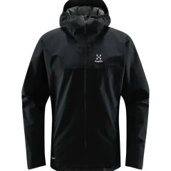 Haglöfs Regntøj|Regntøj-Korp Proof Regnjakke Herre, true black  True Black