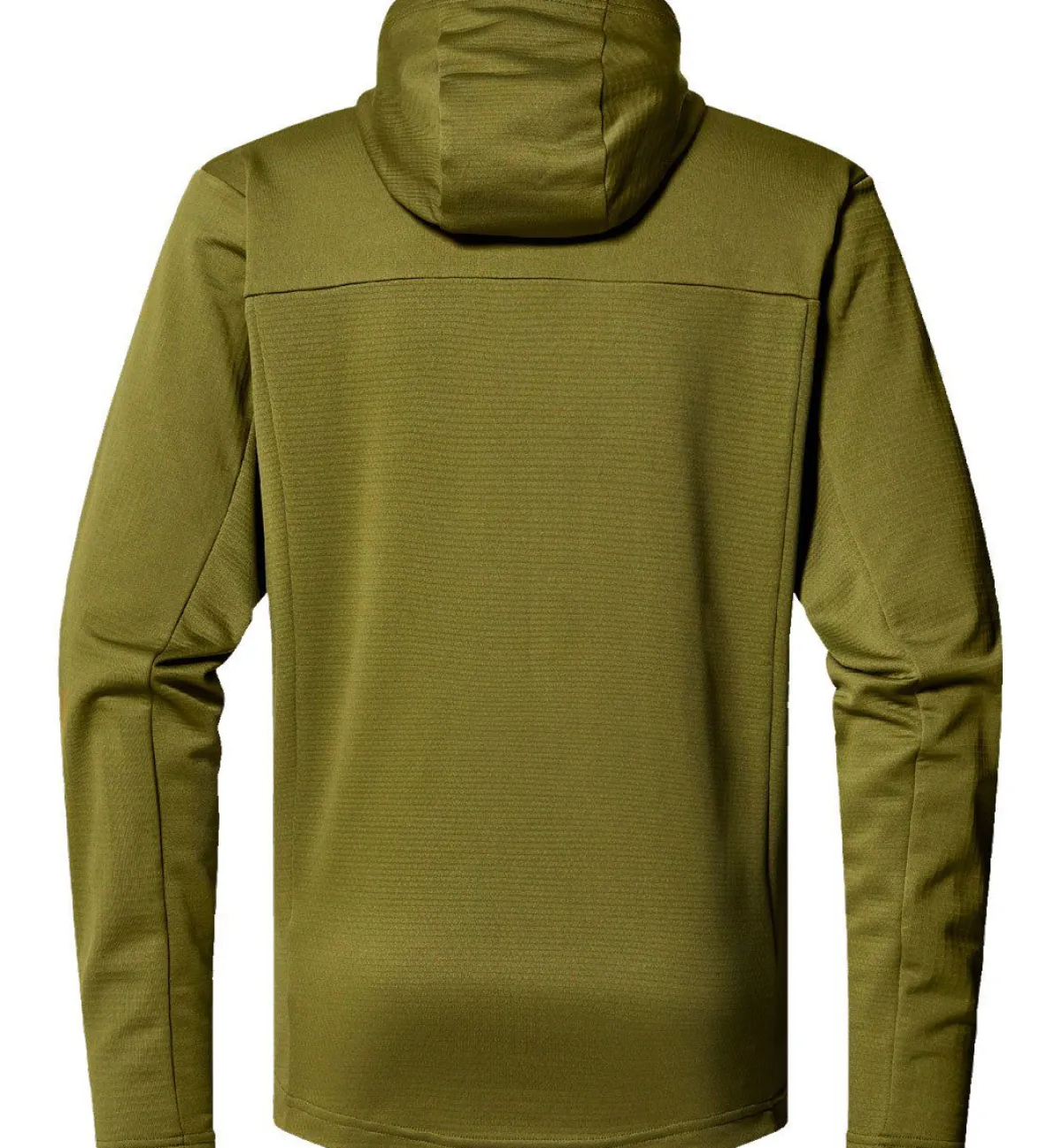 Haglöfs Vintertøj|Beklædning-Lark Hood Midlayer Trøje Herre, oliven OlivenVægt: 429 gramMateriale: Strikket stof, 93% genanvendt polyester, 7% elastan (Bluesign® godkendt)Haglöfs Lark Hood er en alsidig og komfortabel hoodie, skabt til hverdagsbrug og udendørsaktiviteter. Den har en justerbar hætte, som giver ekstra beskyttelse mod vind og vejr, samt en rummelig kængurulomme til opbevaring af småting eller til at varme hænderne. Ribkanter ved ærmer og talje sikrer en god pasform, og det klassiske design gør den nem at style til ethvert outfit.Lark Hood er et fremragende valg for dem, der søger en enkel, funktionel og stilfuld trøje, der kan bruges til både afslapning og aktivitet året rundt.Detaljer