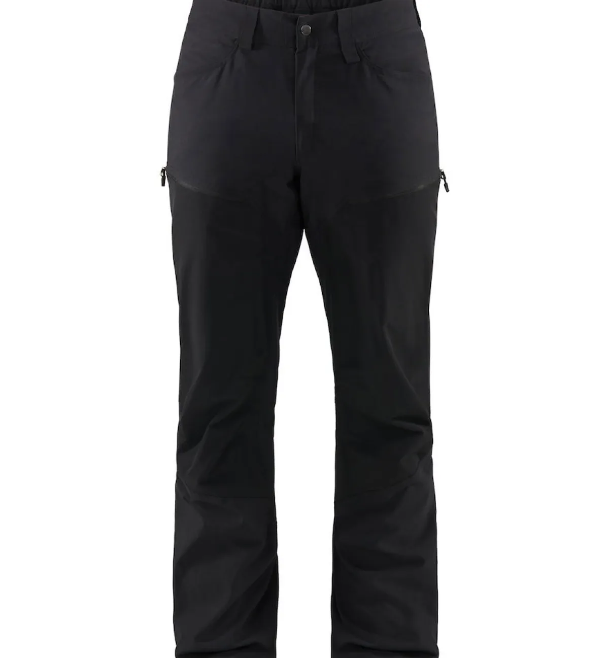 Haglöfs Beklædning|Outdoortøj-Mid Flex Vandrebukser Herre True BlackEn klassisk, praktisk og populær outdoorbuks til udendørsaktiviteter. Miljøvenligt fremstillet med DWR imprægnering uden brug af flourcarbon. Strækbart materiale giver en god pasform.Vigtige fakta:Strækbart Polyamidstof og paneler med 4-vejs stræk 6 bæltestropper, hvor den ene har en lile krogFaconsyede knæLynlås på underbenet, der let kan justeres med én håndPasform: Regulær fitModellen på billedet er 188 cm og bruger en str. L.Detaljer