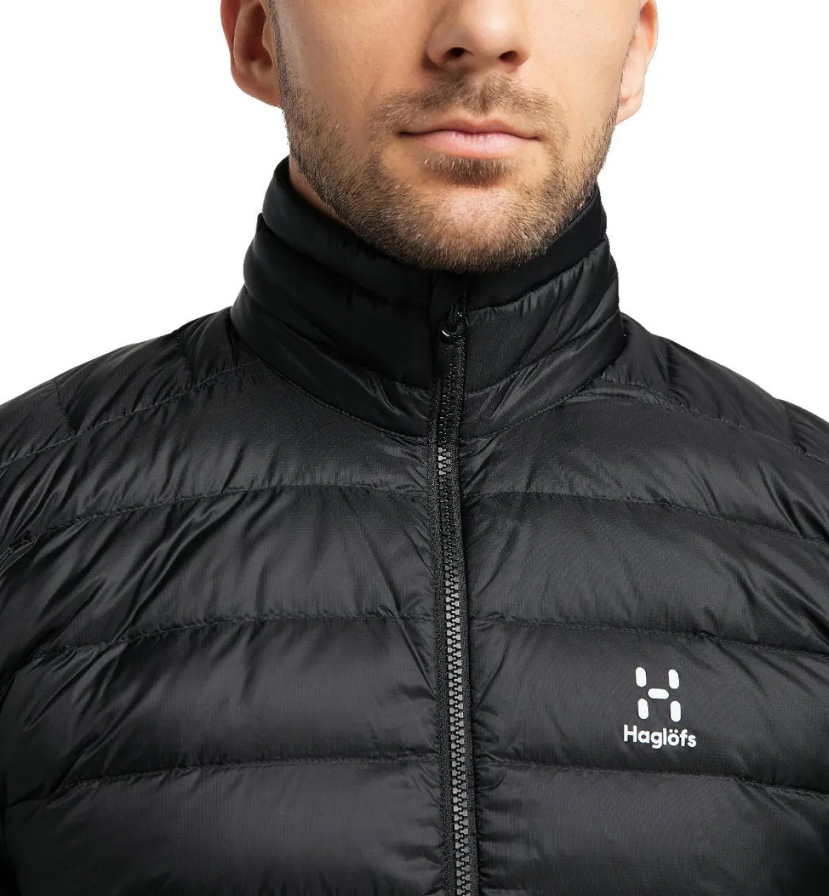 Haglöfs Beklædning|Outdoortøj-Roc Down Vest Herre True Black