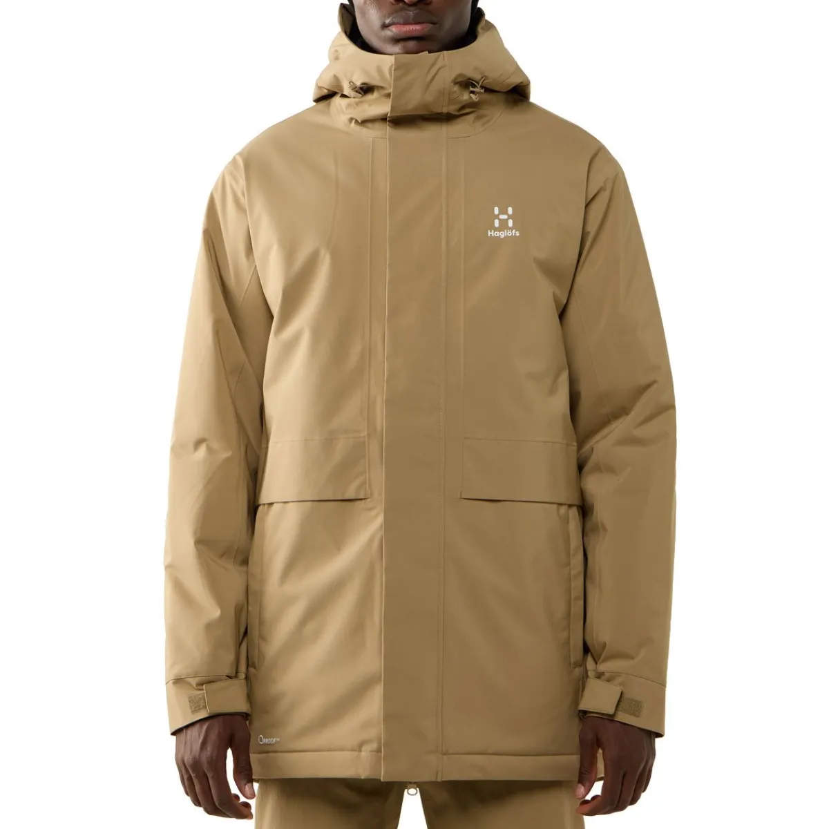 Haglöfs Vintertøj|Outdoortøj-Salix Proof Mimic II Parka Vinterjakke Herre, oak brown Oak Brown