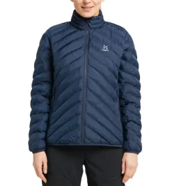 Haglöfs Vintertøj|Outdoortøj-Särna Mimic Jakke Dame  Tarn Blue