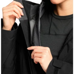 Haglöfs Skitøj|Vintertøj-Stuga 3-i-1 Vinter- og skijakke Dame, sort 2C5 Sort