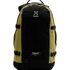Haglöfs Rygsække|Tasker Og Rygsække-Tight Large Rygsæk, olive green True black / Olive GreenVolume: ca. 25 literMål: (højde x dybde x bredde): 53x26x31 cmVægt: ca. 600 gDen populære Tight rygsæk fra Haglöfs er tilbage i en opdateret version. Haglöfs kombinerer genanvendte materialer med et markant, ikonisk design.