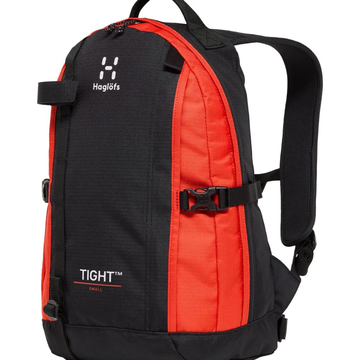 Haglöfs Rygsække|Tasker Og Rygsække-Tight Small Rygsæk, habanero True black / HabaneroVolume: ca. 15 literMål: (højde x dybde x bredde): 46x22x27 cmVægt: ca. 480 gDen populære Tight rygsæk fra Haglöfs er tilbage i en opdateret version. Haglöfs kombinerer genanvendte materialer med et markant, ikonisk design.