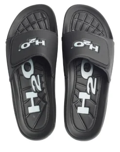 H2O Badesandaler Og Badesko|Sandaler-Badesandaler Justerbar Sort
