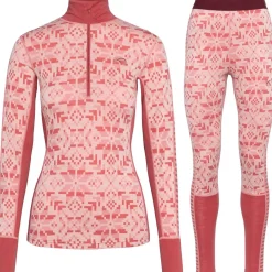 Kari traa Skitøj|Vintertøj-Else H/Z Merinould Skiundertøjssæt Dame, garne  Garne