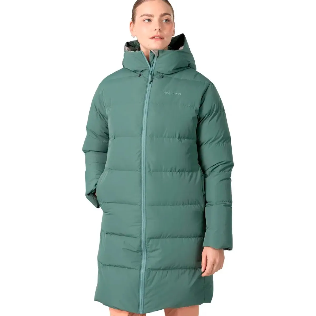 Kari traa Vintertøj|Vintertøj-Julia Parka Vinterjakke Dame, murk