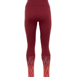 Kari traa Skitøj|Vintertøj-Juliane Merinould Skiunderbukser Dame, rouge