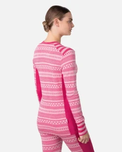 Kari traa Skitøj|Skitøj-Åkle Merinould Skiundertrøje Dame, berry  Berry