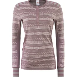 Kari traa Skitøj|Skitøj-Åkle Merinould Skiundertrøje Dame, taupe Taupe