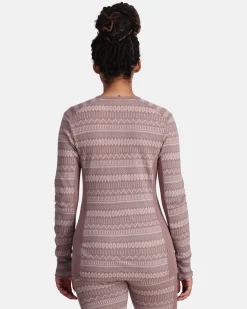 Kari traa Skitøj|Skitøj-Åkle Merinould Skiundertrøje Dame, taupe  Taupe