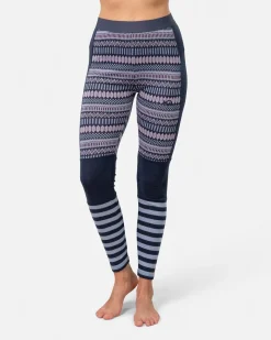 Kari traa Skitøj|Skitøj-Åkle Merinould Skiunderbukser Dame, royal