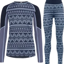 Kari traa Skitøj|Vintertøj-Malia Skiundertøjssæt Dame Royal