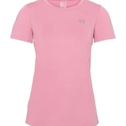 Kari traa Træningstøj|Træningstøj-Myrblå Trænings-T-Shirt Dame