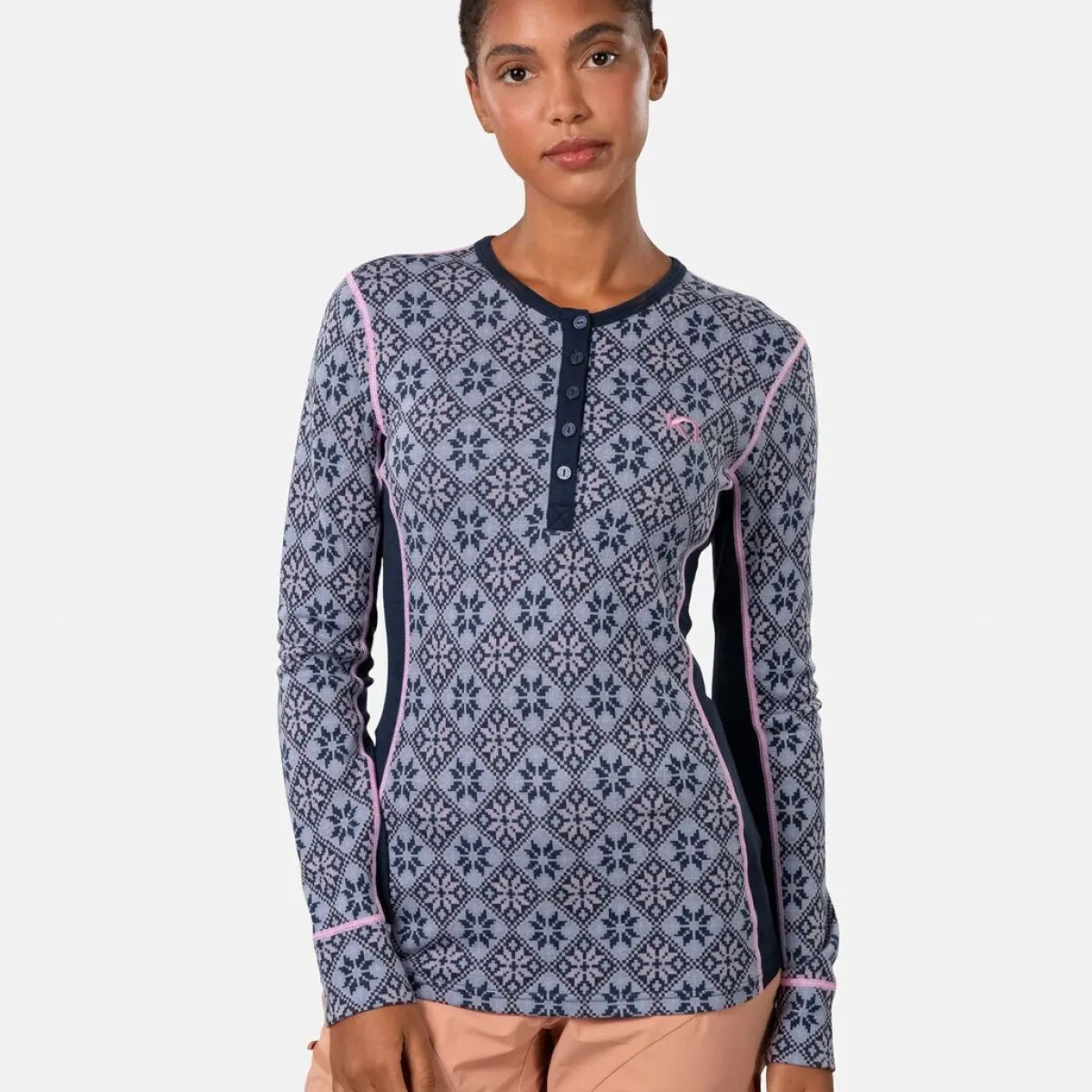 Kari traa Skitøj|Skitøj-Rose Skiundertrøje Merino Uld Dame, Roy