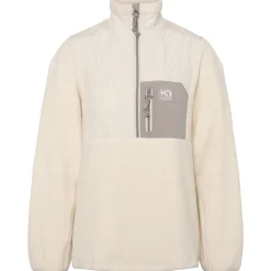 Kari traa Vintertøj|Beklædning-Rothe Half-Zip Fleecetrøje Dame Bjerk